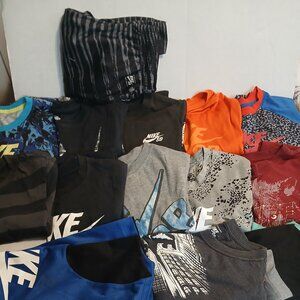 NIKE SB youth boys lot bundle 13 shirts 1 shorts 1 hat LARGE